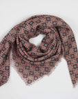 Les Belles Vagabondes Wool Square Scarf