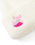Kids Patch Knitted Winter Beanie