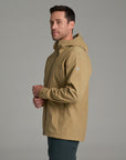 Kuhl M's Stretch Voyagr Waterproof Breathable Jacket- Desert Khaki
