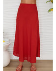 Bella Linen Maxi Skirt