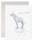 E.Frances I think You're Magical Greeting Card