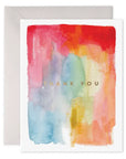 E. Frances Colorful Thanks / Thank You Greeting Card