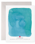 E. Frances Colorful Thanks / Thank You Greeting Card