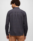 Los Feliz Slim Fit Flannel Shirt: Capulet Blue