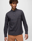 Los Feliz Slim Fit Flannel Shirt: Capulet Blue