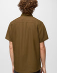 Lindores Standard Fit Short Sleeve Shirt - Retro Olive