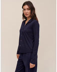 Bella Dahl Button Up Knit Top