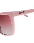 Goodr Pop G Sunglasses: Rosé Retail Therapy