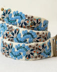 Jenny Krauss Blue Serenade Embroidered Belt