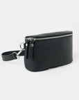 Justin Gregory Rosey Leather Crossbody Belt Bag