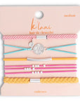 K'Lani Hair Tie Bracelets- Set of 5