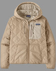 Patagonia W's Diamond Quilted Bomber Hoody: Oar Tan