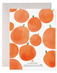 E. Frances Pumpkin Witch Halloween Greeting Card