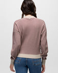 Touchstone Long Sleeve Waffle Knit Crew