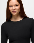 Touchstone Waffle Crew Neck Dress