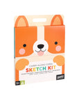 Carry-Along Corgi Sketch Set