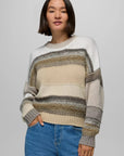 Fire Lodge Textured Crew Neck Sweater