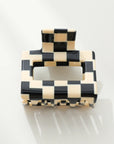 Checkmate Hair Claw Clip