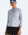 TNF W's Sunriser Hoodie: Mystic Haze