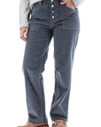 Aurora Cord Pant: Ombre Blue