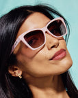Goodr Pop G Sunglasses: Rosé Retail Therapy
