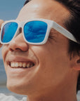 Goodr Tidal G Floats in Water Sunglasses: Sea Foam Party Favor