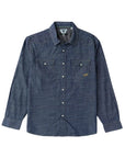 Vissla Jay Bay Denim Long Sleeve Shirt