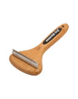 Natural Bamboo Dog Deshedding Tool for Cats & Dogs