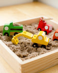 Pull Back Wooden Mini Mover Toy Truck
