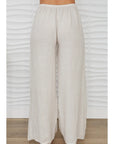 Lucia Linen Side Panel Pants