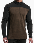 Ryzer Men's 1/4 Zip Fleece: Desert Night