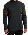 Kuhl Team Merino 1/4 Zip Sweater- Cast Iron