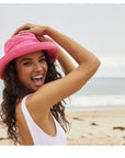 Giana Round Crown Crushable Cotton Hat