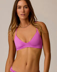Tamarindo Bikini Swim Top -Violet