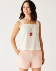 Liv Eyelet Top