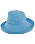 Giana Round Crown Crushable Cotton Hat