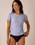 Vega Rib Fitted Tee-Shirt