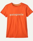 Patagonia W's '73 Text Logo Ringer T-Shirt