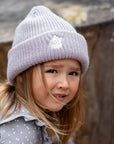 Kids Patch Knitted Winter Beanie