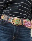 Jenny Krauss Folklorica Embroidered Wool Belt