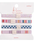 K'Lani Hair Tie Bracelets- Set of 5
