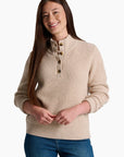 Kuhl W's Fireside Henley Sweater: Natural