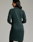 Elia Mid-Weight Sweater Dress-Spruce
