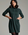 Elia Mid-Weight Sweater Dress-Spruce