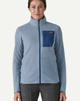 Patagonia W's R1 Air Fleece Jacket: Barnacle Blue