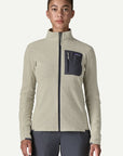 Patagonia W's R1 Air Fleece Jacket: Wool White