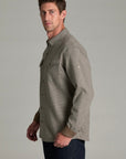 Kuhl Disputr Long Sleeve Men's Button Down Shirt- Dark Pumice