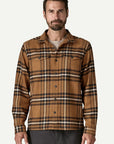 Patagonia M's Fjord Flannel Shirt: Catch Deer Brown