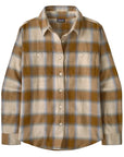 Patagonia W's Fjord Flannel Shirt-Eclipse: Nest Brown
