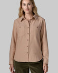 Patagonia W's Fjord Flannel Shirt-Tundra Twill: Moonrise Taupe